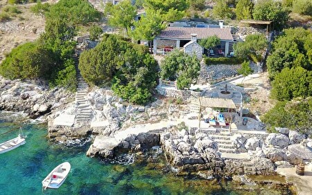 Kroatien Ferienwohnung Ferienhaus Villa Direkt Am Meer Strand Mieten